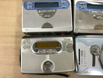 SONY WM-GX322 WM-GX312 WM-GX200 WM-F17 他 ソニー walkman カセットプレーヤー ウォークマン 7点セット◆ジャンク品 [2765W]_画像4