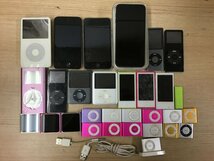 APPLE A1136 A1367 A1288 A1574 他 iPod nano classic shuffle 30点セット◆ジャンク品 [2801JW]_画像1