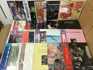 LP JAZZ FUSION ジャズ フュージョン レコード まとめ 帯付含 ハービー・マン 他 42点セット [1250ST]