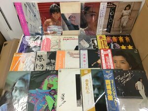 LP 邦楽 和モノ シティポップ ロック 他 レコード まとめ 帯付含 大量 小泉今日子 ユーミン 他 68点セット [1260ST]