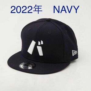 新品未開封　2022年　バ 9FIFTY CAP バナナマン NEWERA ネイビー キャップ バ帽 Navy ニューエラ 紺色