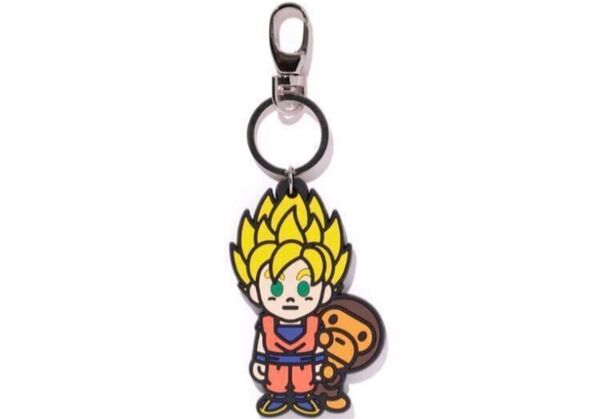 新品未開封 A BATHING APE DRAGON BALL Z SILICON KEYCHAIN ドラゴンボール キーホルダー