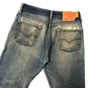 衝撃プライス！【フリーク待望モデル！】【Levis リーバイス】501ボタンフライデニムパンツ【サイズW31/L32】ジーンズ ボトムス N-W49