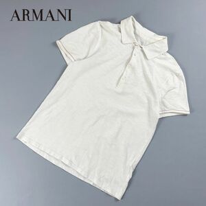 ARMANI EXCHANGE アルマーニエクスチェンジ ポロシャツ 半袖 トップス メンズ 白 ホワイト サイズS*LC1305