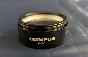 OLYMPUS オリンパス 対物補助レンズ 110AL0.5X-2 WD200 実体顕微鏡用 SZ61用に使える