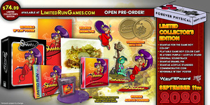 ゲームボーイカラー専用ソフト 復刻版 シャンティ 限定版 Limited Run Games GBC Shantae Collector's Edition 未開封品