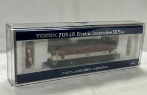 4344-1(101)tomix　トミックス JR ED75 1000形　電気機関車　JR貨物更新車　2126 Nゲージ　電車　鉄道模型