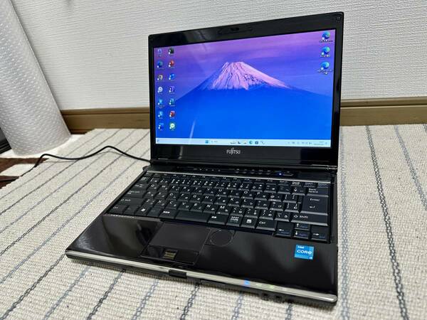 Win11 Office2021 i3 330M 6GB 新品SSD256GB DVD HDMI 指紋認証 年賀状 地デジ 富士通 LIFEBOOK 初心者歓迎