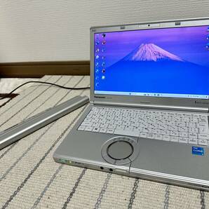 Win11Pro Office2021 i5 5300U 8GB 新品SSD480GB DVD USB3.0 Bluetooth HDMI Webカメラ 高解像度 年賀状 地デジ 初心者歓迎 Let's note