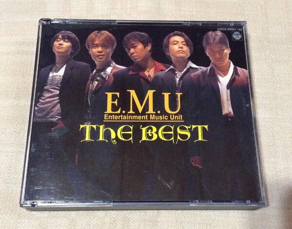 E.M.U「THE BEST/ザ・ベスト」EMU/阪口大助/林延年/緑川光/置鮎龍太郎/石川英郎