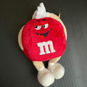 US★アメリカラスベガス正規購入【m&m’s】ぬいぐるみ　レッド　USDM ローライダー