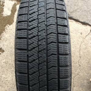 【中古 冬タイヤ 】165/65R14 ブリヂストン製 スタッドレスタイヤ VRX2 4本セットの画像5