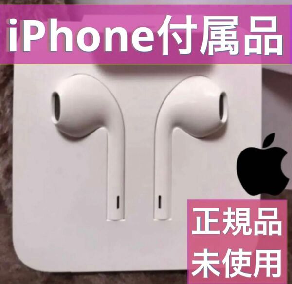 iPhone付属品 イヤホン 純正 ライトニング形状 Apple正規品 有線イヤホン