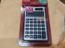 新品 カシオ ゲーム電卓 10桁 SL-880-N デジタルインベーダー ゲームセンターあらし CASIO 復刻版 ゲームウォッチ_画像3