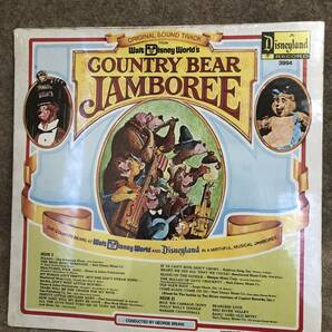 カントリー ベア ジャンボリー 未開封 レコード ディズニー WALT DISNEY WORLD’S COUNTRY BEAR JAMBOREE 英語 English 現状渡しの画像4