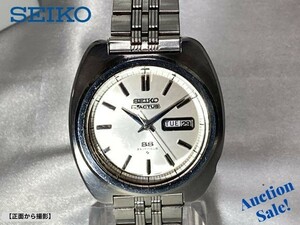 【可動品】SEIKO セイコー5 アクタス 自動巻 文字盤:色：シルバー アンティーク