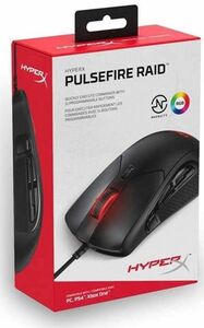 HyperX RGB ゲーミングマウスPulsefire Raid HX-MC005B 光学式 DPI調整可 Omron製スイッチ