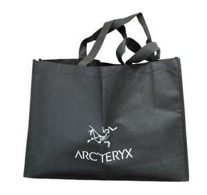 【未使用】ARC'TERYX ショップ袋 ショッピングバッグ 不織布 黒