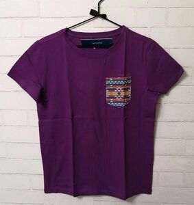 【新品】Whole Earth W's NAVAJO POCKET T L 紫