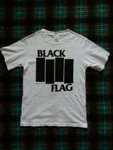 90s Black flag オフィシャル Tシャツ S ブラックフラッグ bad brains sst records circle jerks Raymond Pettibon ロックT バンドT_画像1