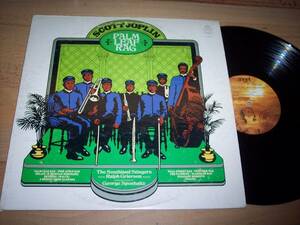 VG+ 1974 Scott Joplin Palm Leaf Rag LP Album 海外 即決