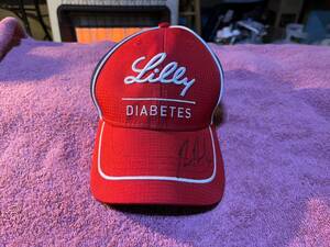 NASCAR RACING SIGNED RYAN REED 16 LILLY Hat Baseball Cap 海外 即決