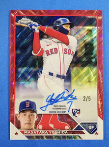 Topps Chrome MLB Mystery Hot Pack - CHASING MASATAKA YOSHIDA AUTO /5 海外 即決