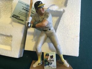 Jose Canseco Mark McGwire Bash Brothers Sports Impressions Figurines - New 海外 即決