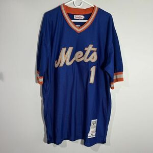 Mookie Wilson New York Mets Mitchell & Ness MLB Baseball Jersey Size Mens 54 海外 即決