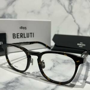 【 正規品 】新品 ベルルッティ BL50002 052 眼鏡 サングラス メガネ BERLUTI