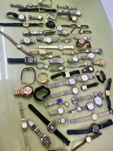 ■腕時計 大量 まとめ売り SEIKO Waltham ロンジン CITIZEN SWATCH ALBA など ブランド多数 セイコー LONGINES ウォルサム 時シチズン 時計