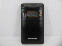 ★☆Panasonic ワイドFM対応 FM/AMポケットラジオ RF-H860 日本製 動作品 オマケ新品電池付き☆★_画像1