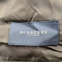 超希少L!!!バーバリーロンドン『高貴な逸品』 BURBERRY LONDON テーラードジャケット 千鳥格子柄 裏地ブランドロゴ◎最高級 グレー 秋冬 春_画像7