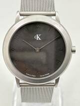 0601-41 0899【1円スタート】 腕時計　カルバンクライン　Calvin Klein　CK　K3111/K3112　メッシュベルト　ラウンド　クォーツ　メンズ_画像2
