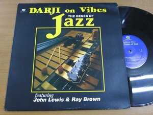 LP0528／【USA盤】DARJI：ON VIBES THE GENES OF JAZZ FEAT JOHN LEWIS & RAY BROWN.