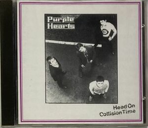 PURPLE HEARTS/HEAD ON COLLISION TIME-UKネオ・モッズの人気バンド、パープル・ハーツ、1985年にリリースされた2ndアルバム