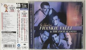 【SHM-CD】フランキー・ヴァリ＆ザ・フォー・シーズンズ/ヴェリー・ベスト・オブ・フランキー・ヴァリ＆ザ・フォー・シーズンズ