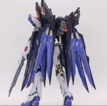 ☆送料無料☆DABAN MODEL 1/100 MG ストライクフリーダムガンダム 光の翼付き MB SOUL BLUE仕様　海外製 プラモデル 新品未組立8802S_画像5