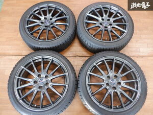 BS VRX2 スタッドレス付 weds ウェッズ VELVA 18インチ 7.5J +48 PCD114.3 5穴 215/45R18 ノア ヴォクシー セレナ 2020年 ★ 棚1I1