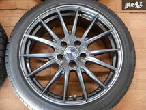 BS VRX2 スタッドレス付 weds ウェッズ VELVA 18インチ 7.5J +48 PCD114.3 5穴 215/45R18 ノア ヴォクシー セレナ 2020年 ★ 棚1I1_画像5