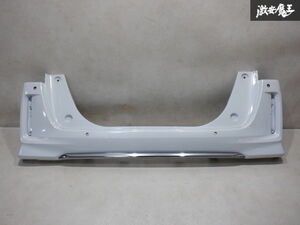 【最終値下】 ホンダ純正 JF3 JF4 N-BOX カスタム Nボックス カスタム 後期 リアバンパー 71501-TTA-J200 カラーNH883P センサー用 棚2P23