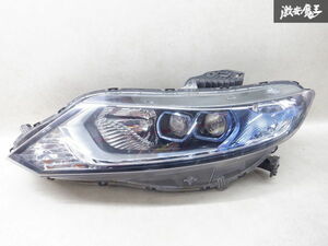 点灯OK!! ホンダ純正 FR4 ジェイド HV ハイブリッド LED ヘッドライト ヘッドランプ 左 左側 助手席側 STANLEY W2345 棚2J25