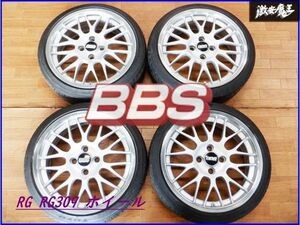 【軽カーカスタムサイズ】BBS RG RG309 ホイール 16インチ 6.5J +40 4穴 PCD100 4本 165/45R16 ローダウン アルト ワゴンR ★ 棚1F21