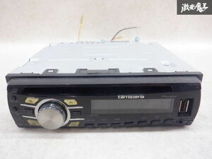 pioneer パイオニア carrozzeria カロッツェリア CDデッキ USB 1DIN DEH-460 棚2J21