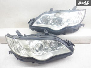 スバル純正 BP5 BL5 BL9 レガシィ 後期 HID ヘッドライト ヘッドランプ 左右セット KOITO 100-20952 棚2K13