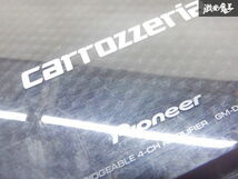 保証付 pioneer パイオニア carrozzeria カロッツェリア オーディオアンプ ブリッジャプル　4チャンネルパワーアンプ GM-D7400 棚2J11_画像2