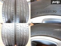 VW ワーゲン純正 ニュービートル ホイール 16インチ 6.5J +42 PCD100 5穴 4本 205/55R16 ★ 棚1H21_画像8