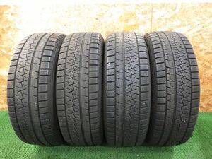 ピレリ ICE ASIMMETRICO 225/60R17 99Q 2021年 6.5~7分山 4本 【スタッドレス/17インチ】手渡し可