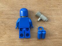 LEGO レゴ　 ★　旧スペースフィグ(青)　★　美品_画像2