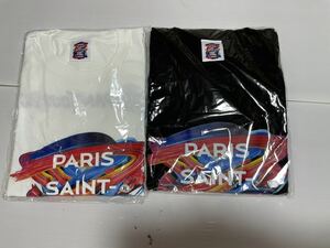 [Новый / неиспользованный] Paris Saint -Germain Japan Tour T -Fired 2 -peece White XL Black L Black L Поиск Eembape Neymar Messi Jidan Jordan